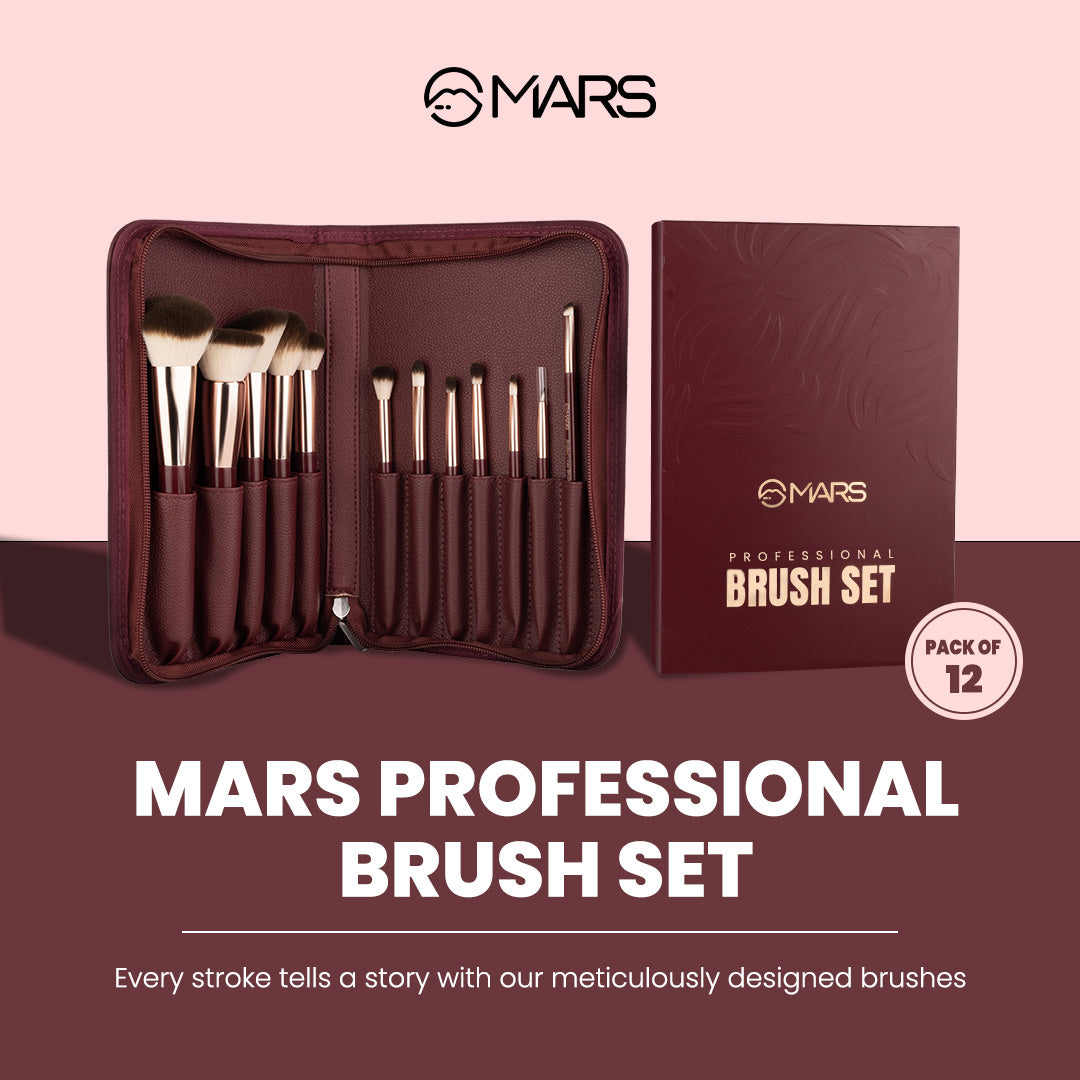 Professional Brush Set | Pack of 12