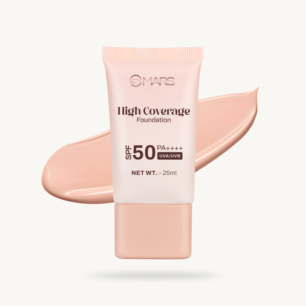 High Coverage Foundation in a Tube | SPF 50PA++++ UVA/UVB