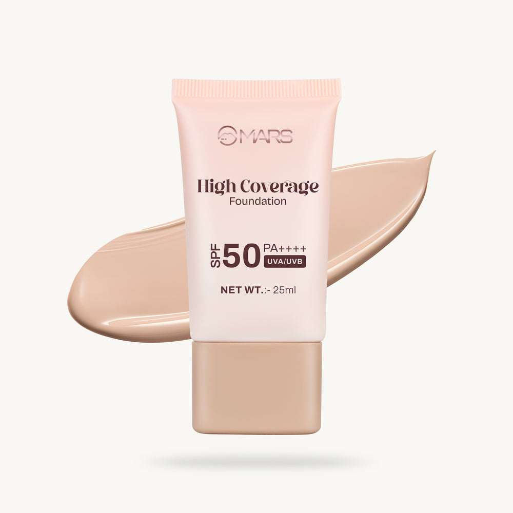 High Coverage Foundation in a Tube | SPF 50PA++++ UVA/UVB