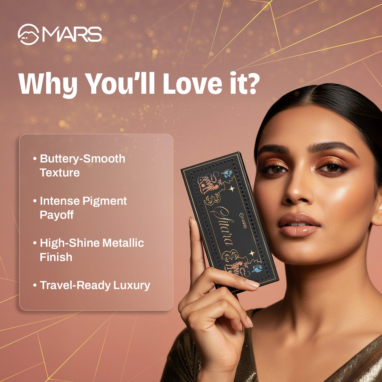 Sitara | Metallic Eyeshadow Palette