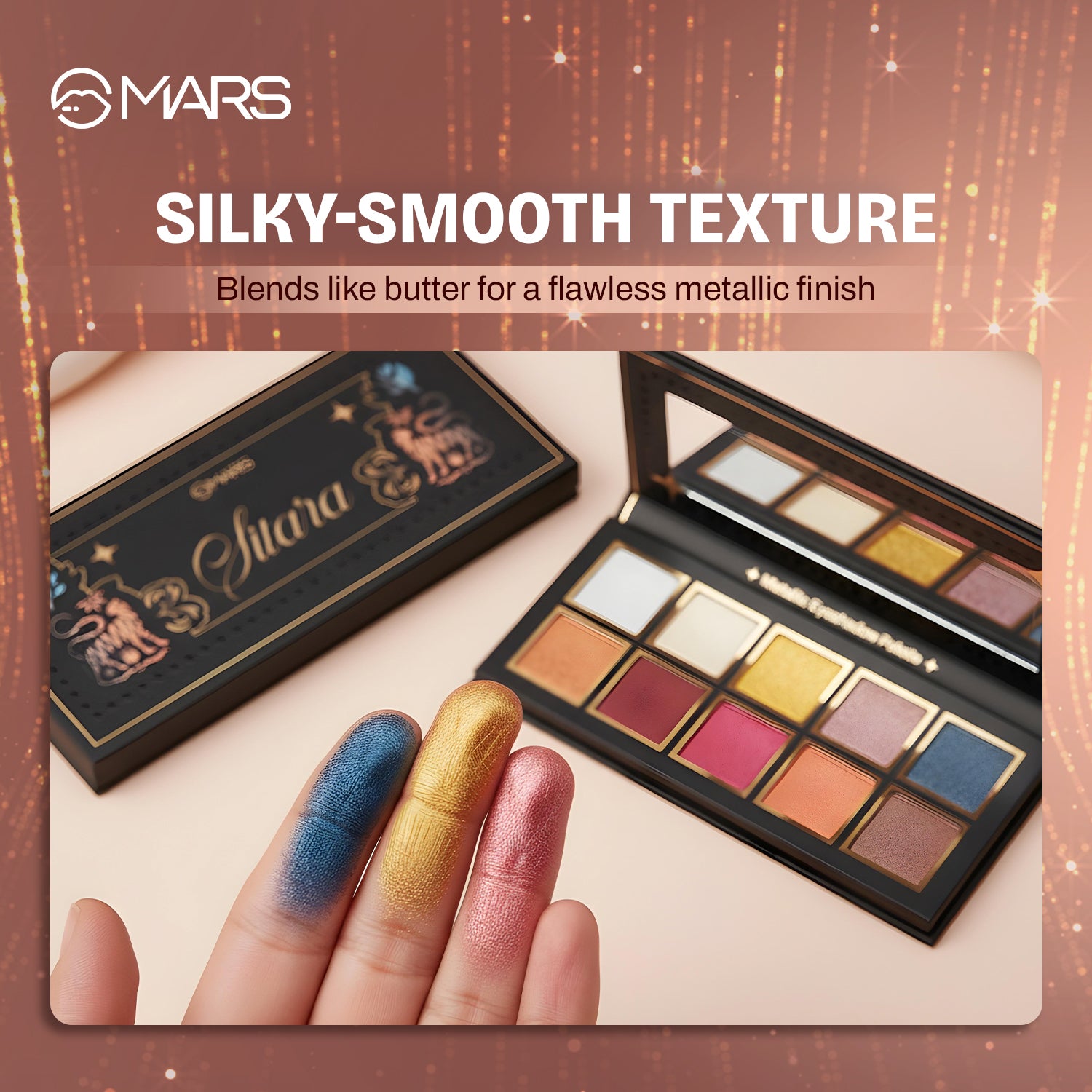 Sitara | Metallic Eyeshadow Palette