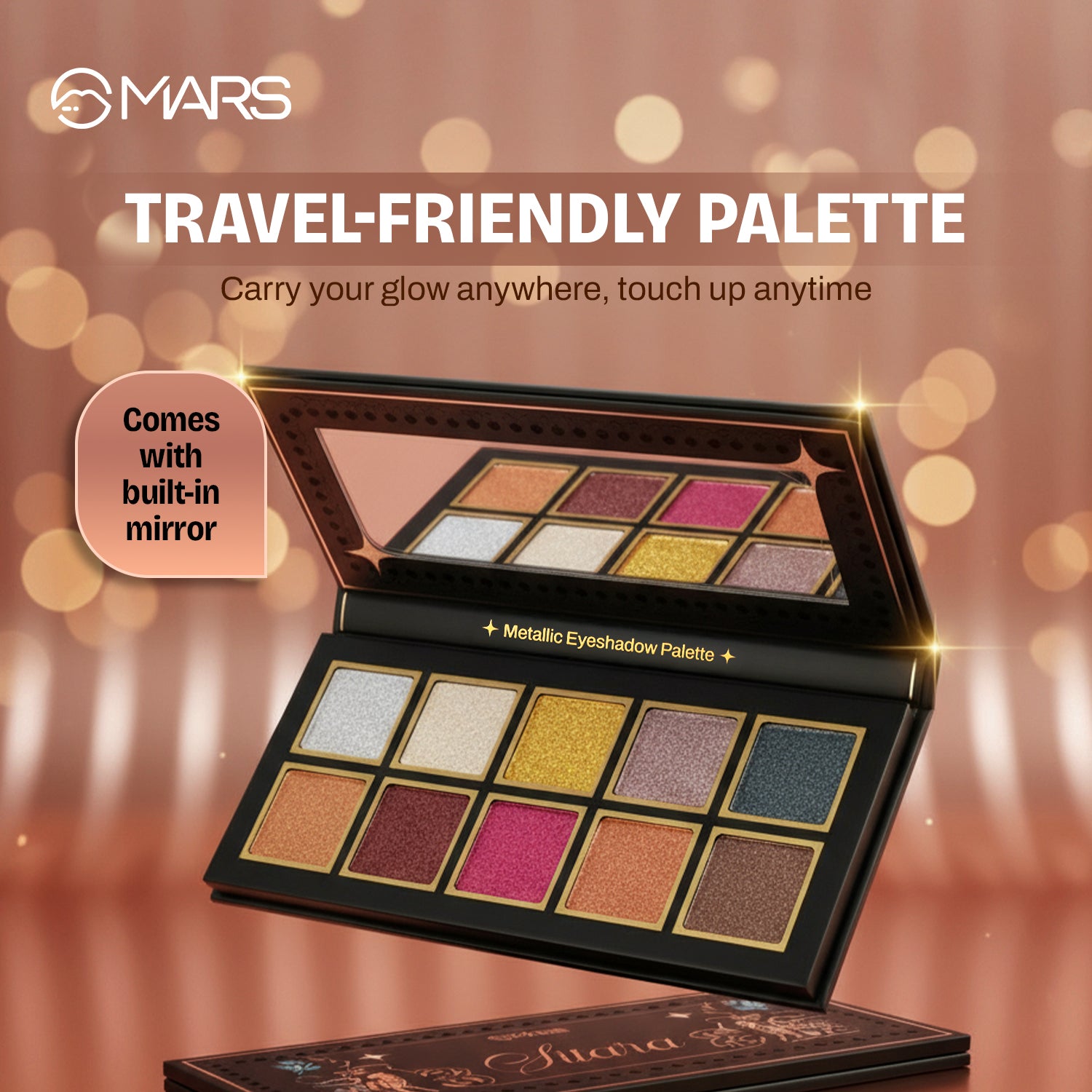 Sitara | Metallic Eyeshadow Palette