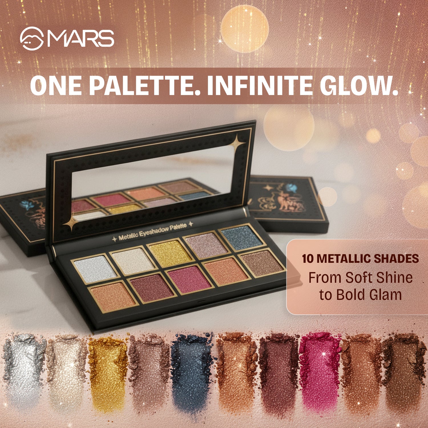 Sitara | Metallic Eyeshadow Palette