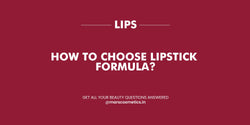 How to pick the perfect lipstick? - MARS Cosmetics