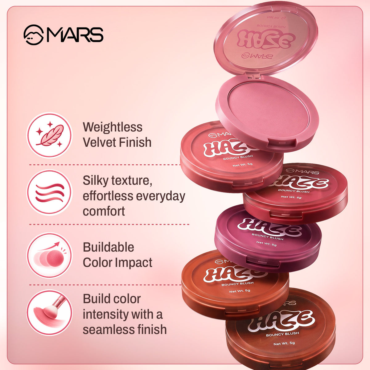 Haze | Bouncy Blush