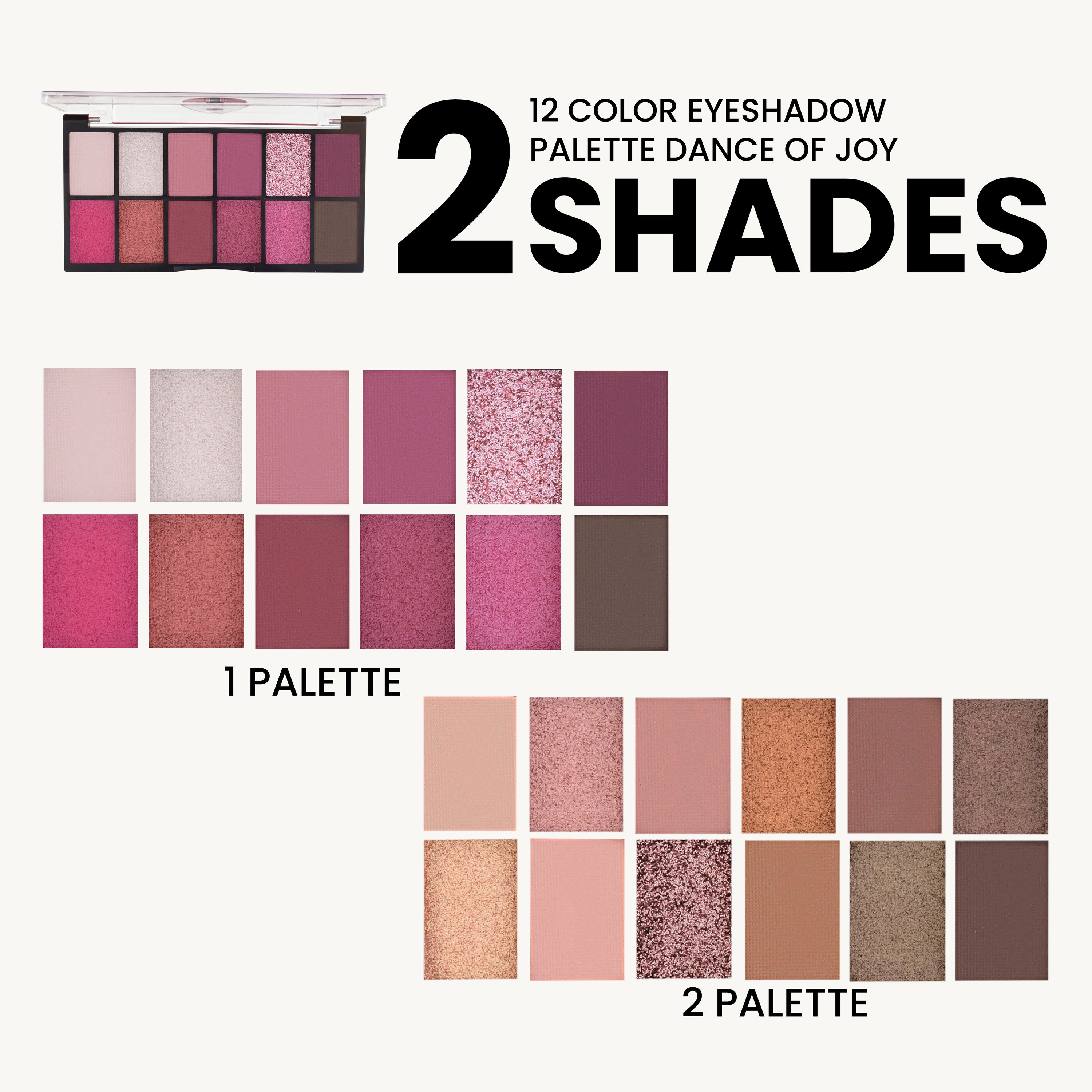 12 Color Eyeshadow Palette | Dance Of Joy