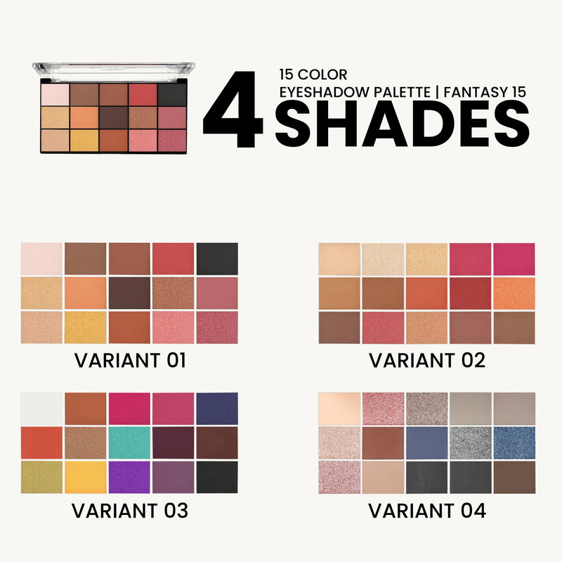 15 Color Eyeshadow Palette | Fantasy 15