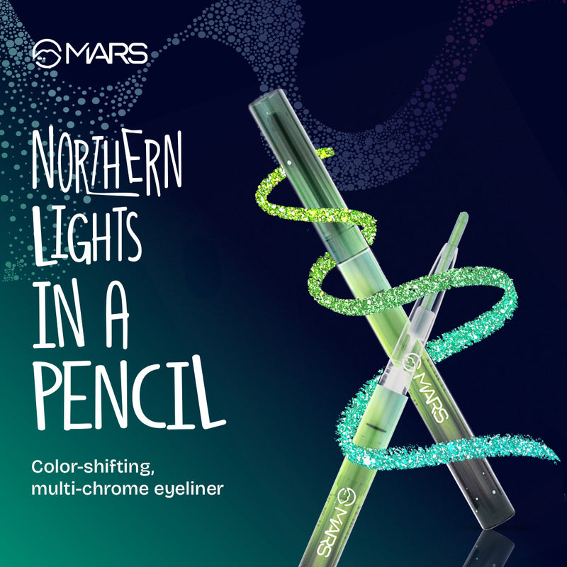 Northern Lights in a Pencil