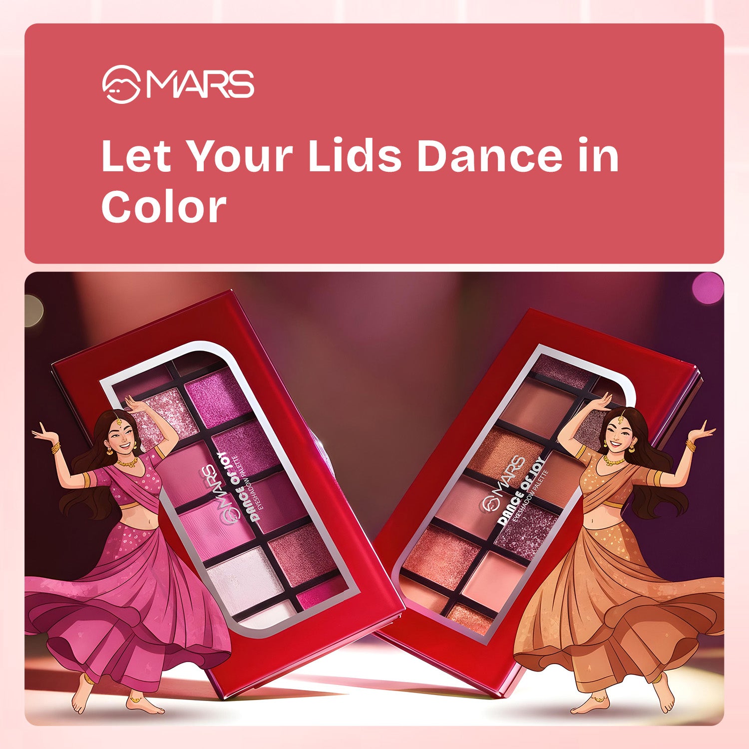 12 Color Eyeshadow Palette | Dance Of Joy