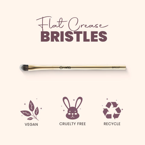 Artist's Arsenal Brush | Flat Crease Brush