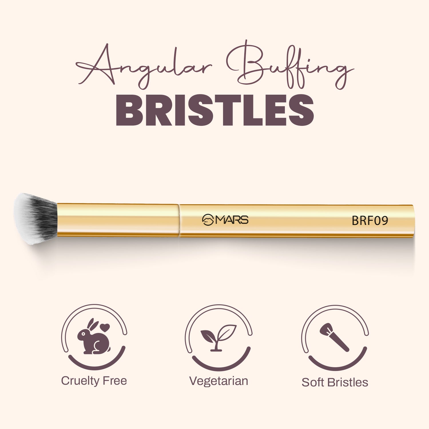 Artist's Arsenal Angular Buffing Brush
