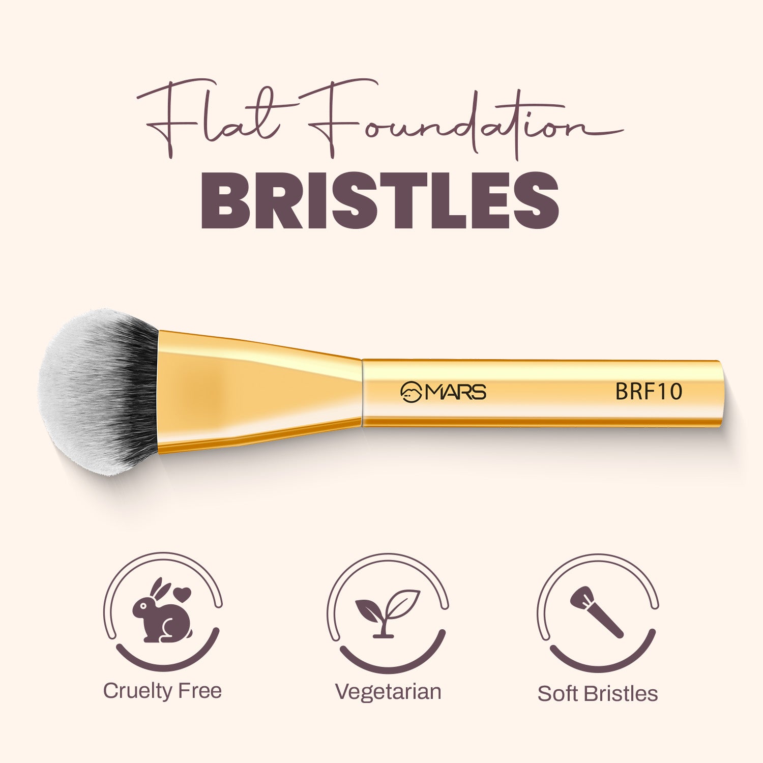 Artist's Arsenal Brush | Flat Foundation Brush