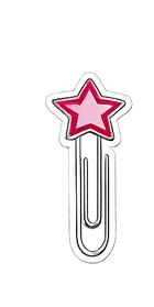 Star Pin Sticker