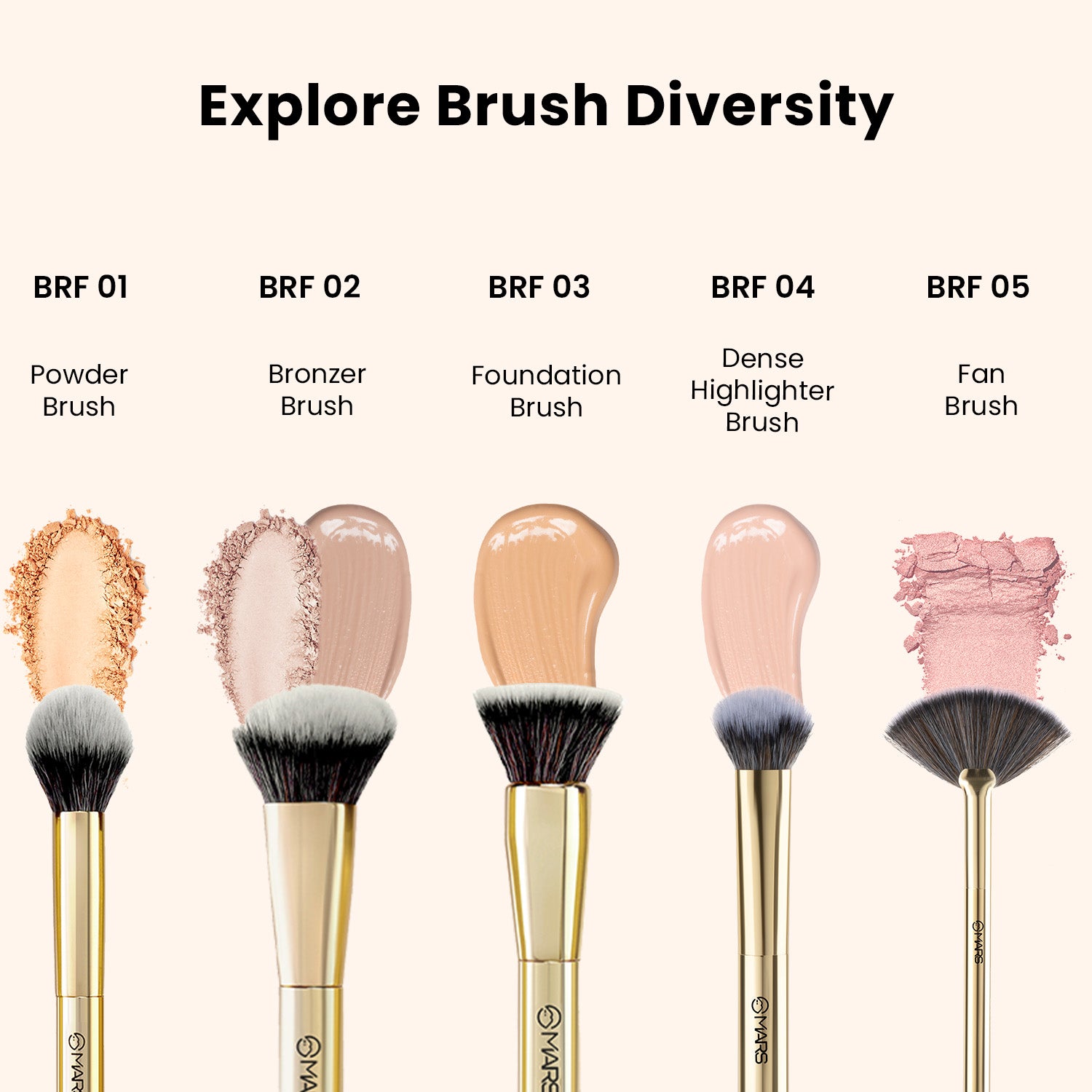 Artist's Arsenal Brush | Flat Foundation Brush