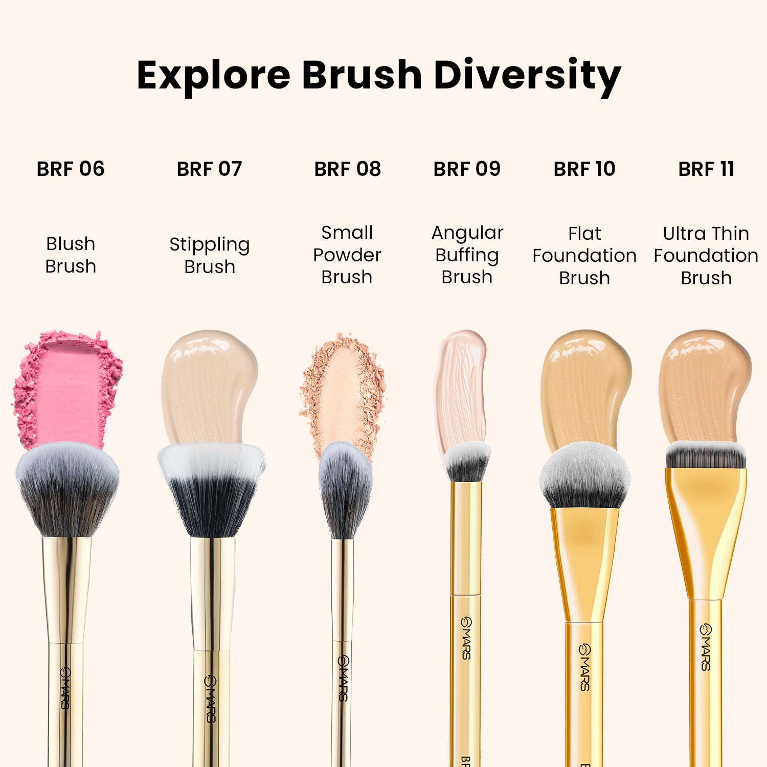 Artist's Arsenal Brush | Flat Foundation Brush