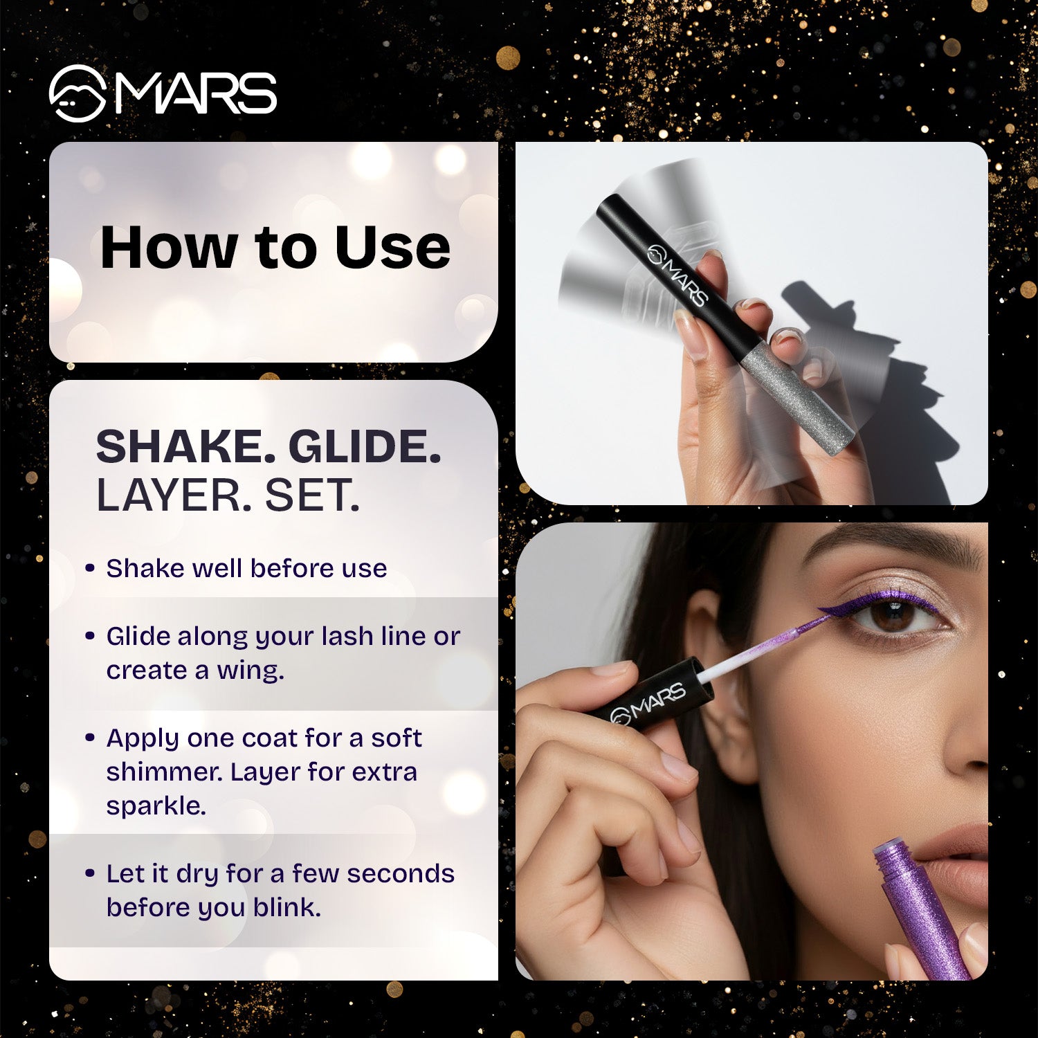 Twinkle Wink | Glitter Eyeliner