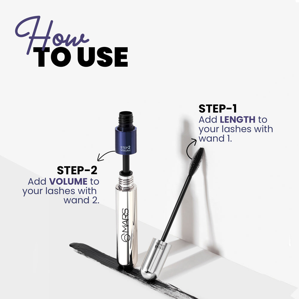 Two-in-One Mascara  Double Trouble – MARS Cosmetics