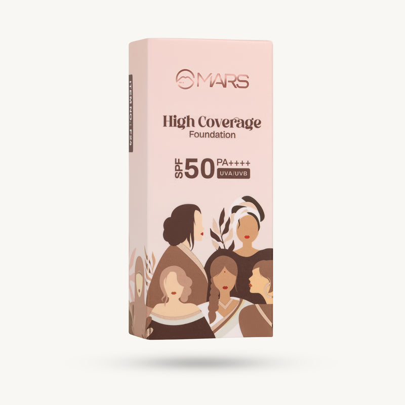 High Coverage Foundation in a Tube | SPF 50PA++++ UVA/UVB
