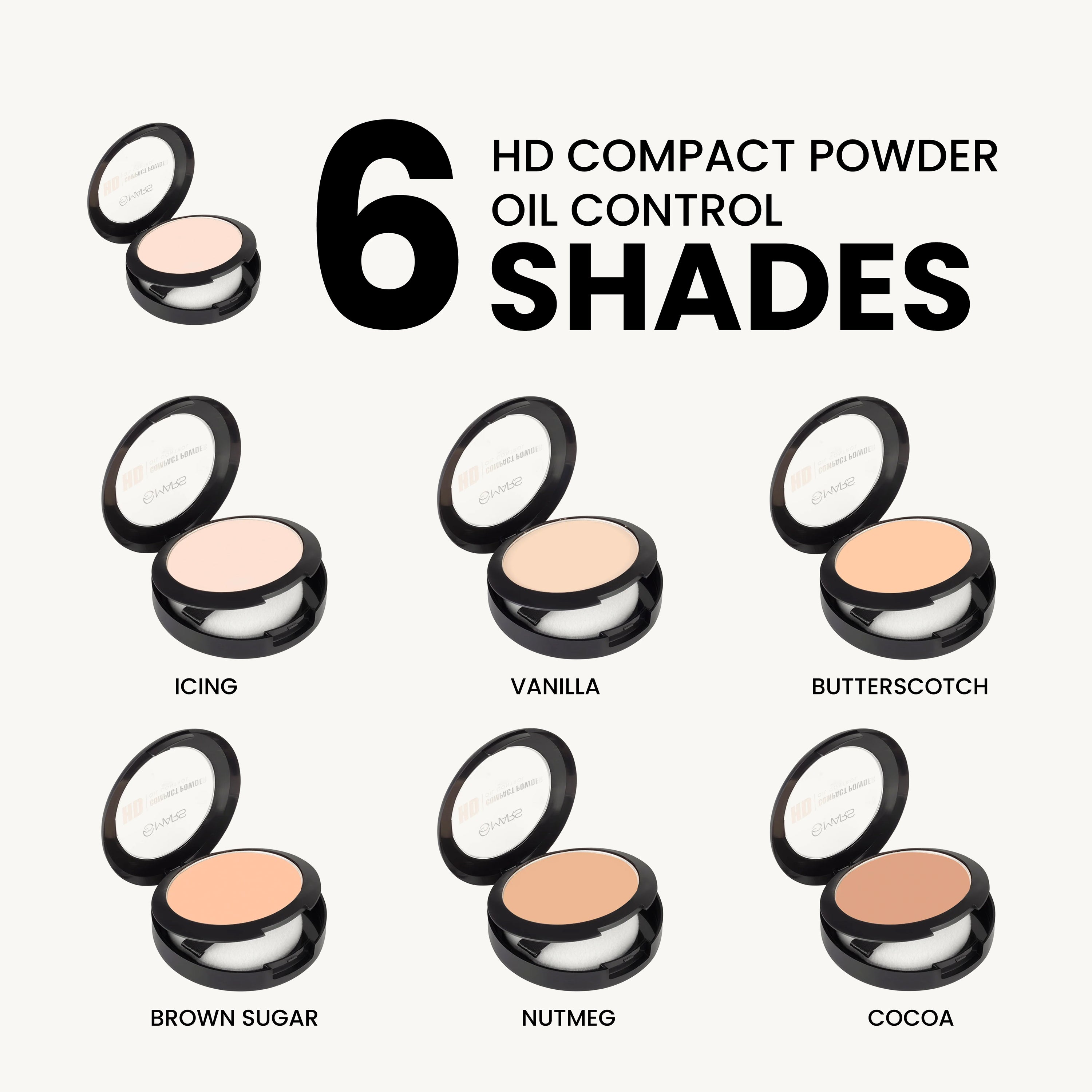 HD Compact Powder | Oil Control