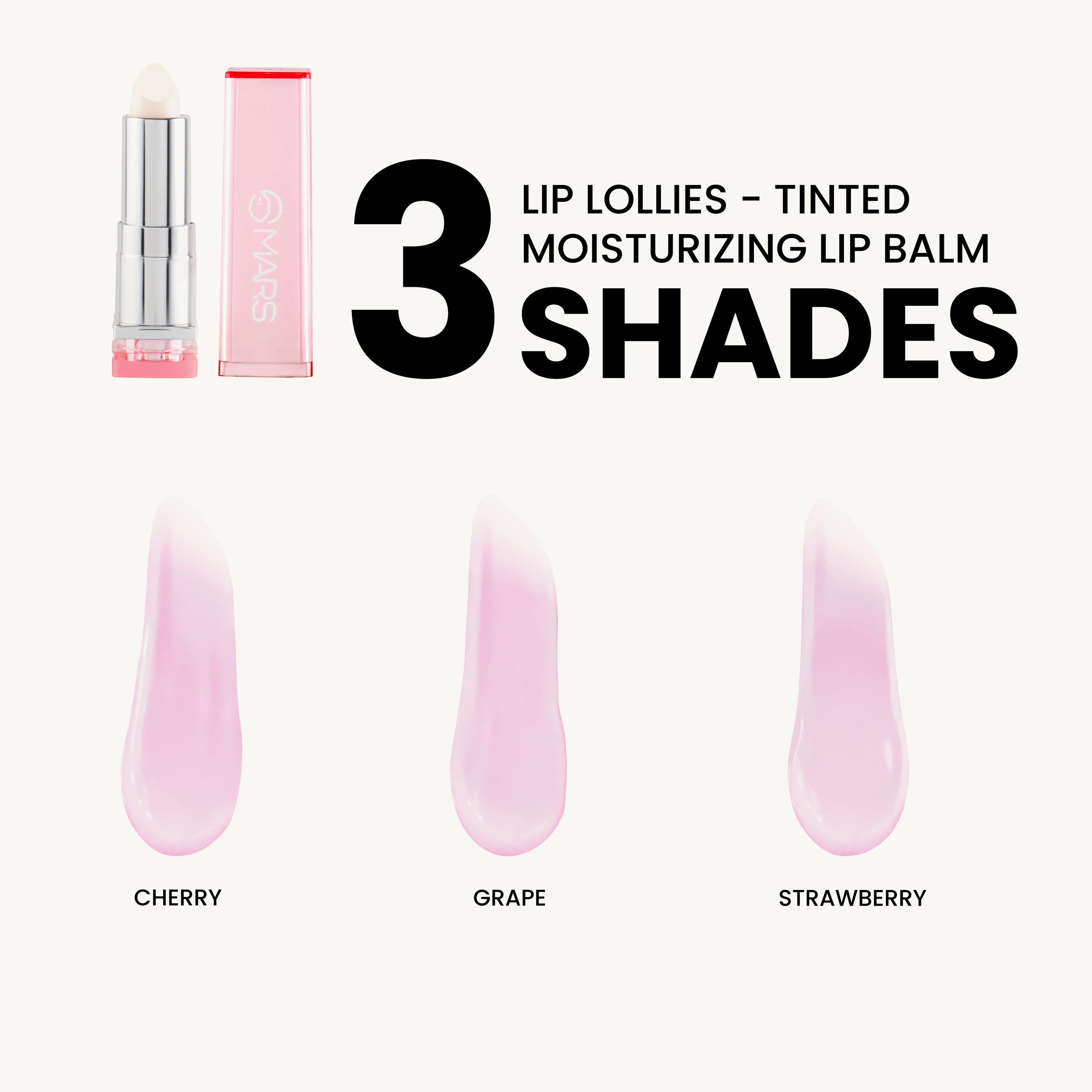 ലിപ് ലോലികൾ - ടിന്റഡ് | മോയ്സ്ചറൈസിംഗ് ലിപ് ബാം