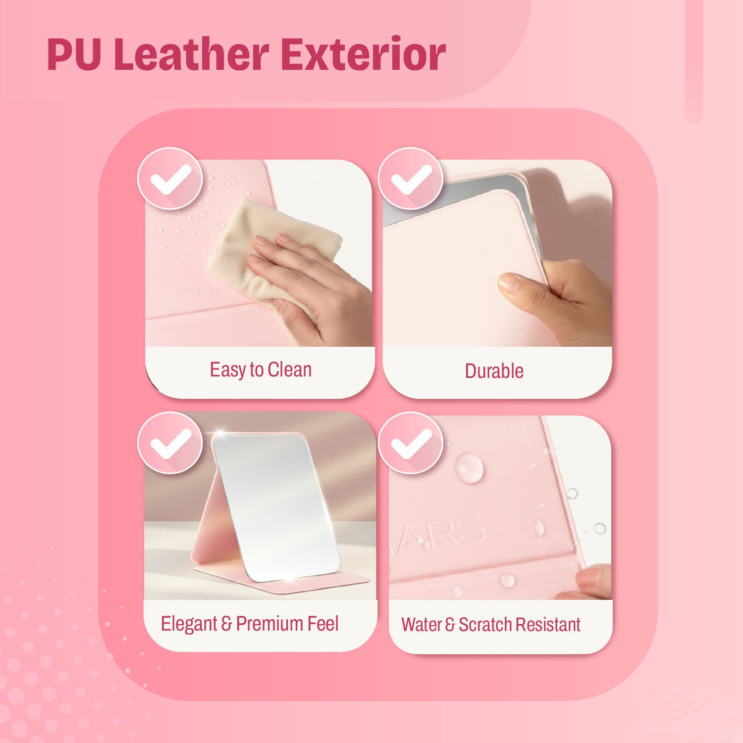 Foldie | Foldable Makeup Mirror