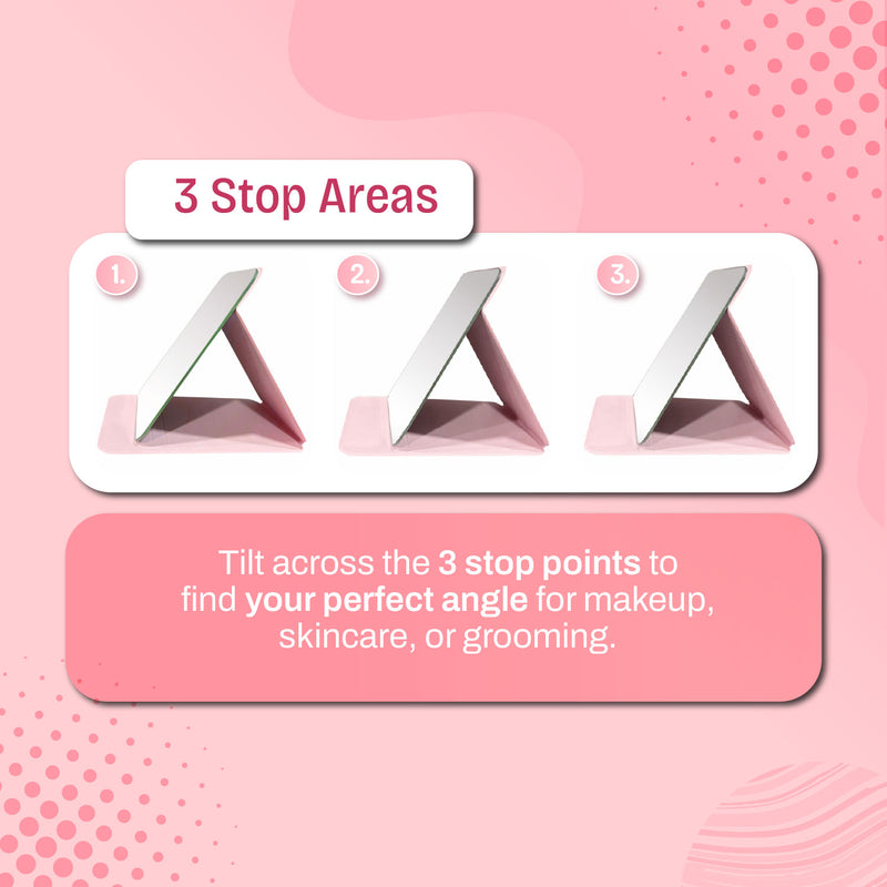 Foldie | Foldable Makeup Mirror