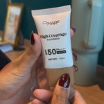 High Coverage Foundation in a Tube | SPF 50PA++++ UVA/UVB