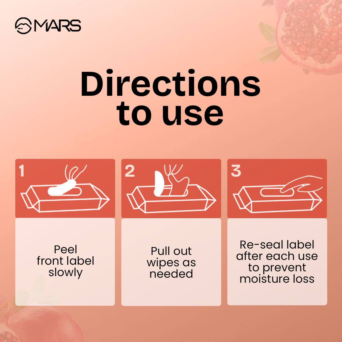Buy MARS Good Wipes | Mini Wet Wipes | MARS Cosmetics | MARS Cosmetics