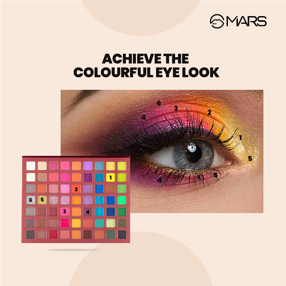 Bright Colourful Eyeshadow Palette | MARS Cosmetics - MARS Cosmetics
